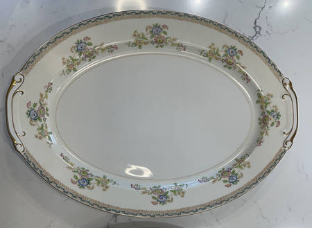 NAT7 16" Oval Serving Platter