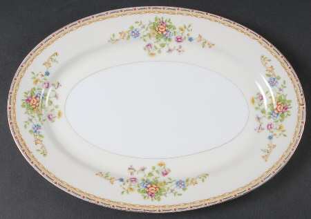 Patricia 11" Oval Serving Platter