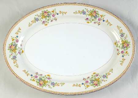 Patricia 15" Oval Serving Platter