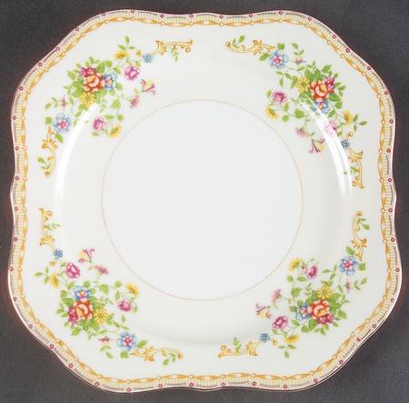Patricia Square Salad Plate