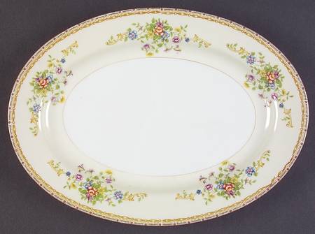 Patricia 12" Oval Serving Platter