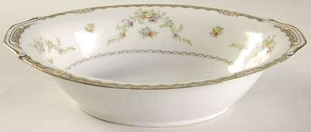 St. Louise 10" Oval Vegetable Bowl