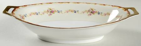 Wembley 12" Oval Vegetable Bowl