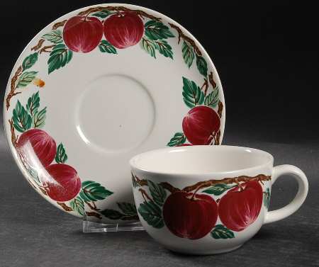 Bella Roma Flat Cup & Saucer Set
