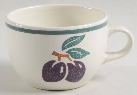 Fancy Fruit Flat Cup