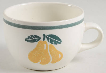 Fancy Fruit Flat Cup