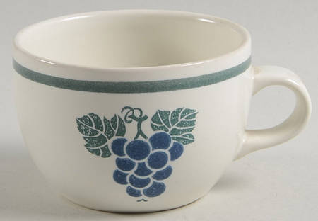 Fancy Fruit Flat Cup