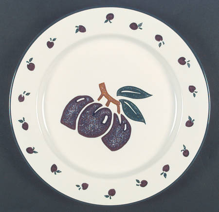 Fancy Fruit Dinner Plate