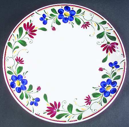 Francesca 12" Chop Plate (Round Platter)