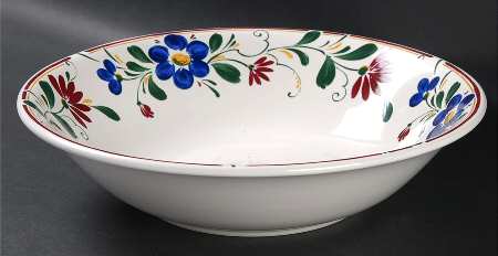 Francesca 9" Round Vegetable Bowl