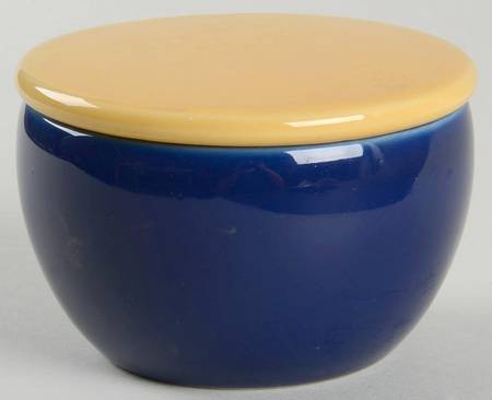 Fusions Sapphire Sugar Bowl & Lid