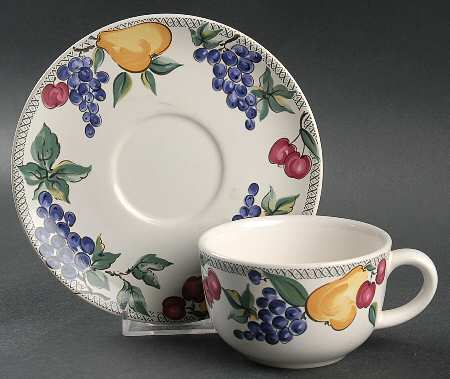 L'Amore Flat Cup & Saucer Set