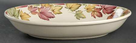 Maplewood 14" Oval Vegetable Bowl
