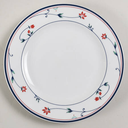 Scarlet Salad Plate