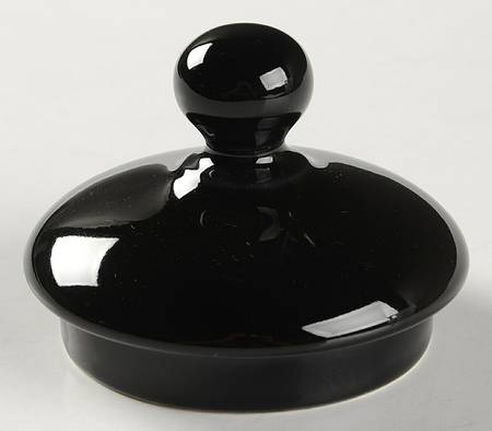 Solid Color Black Lid for Coffee Pot