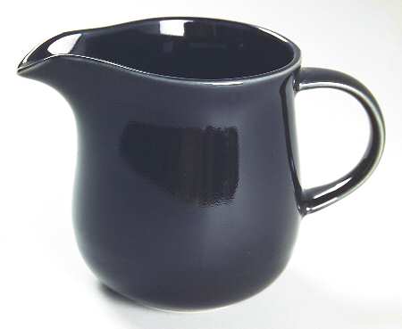 Solid Color Black Creamer