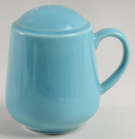 Solid Color Dark Aqua Stove Top Salt Shaker