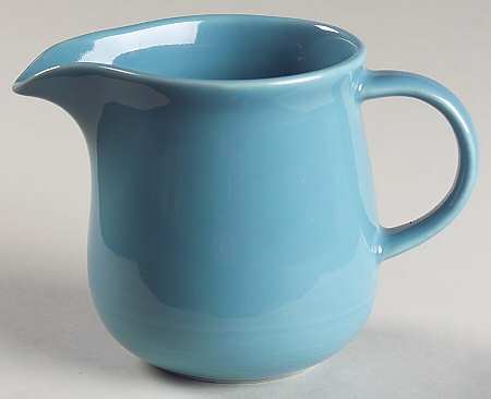 Solid Color Dark Aqua Creamer