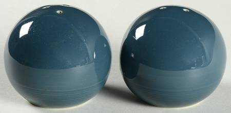 Solid Color Dark Blue Salt & Pepper Set