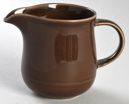 Solid Color Dark Brown Creamer