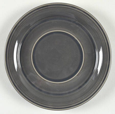 Solid Color Dark Gray Underplate for Gravy Boat
