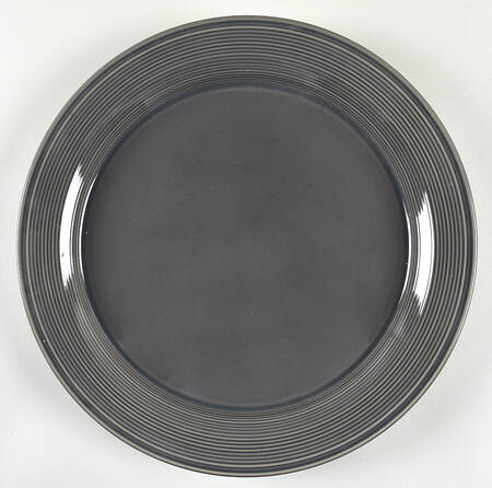 Solid Color Dark Gray 12" Chop Plate (Round Platter)