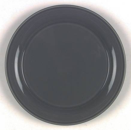 Solid Color Dark Gray Salad Plate
