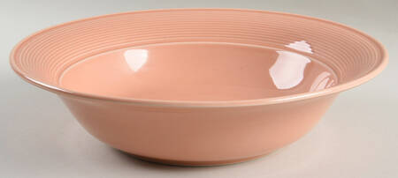 Solid Color Dark Peach 11" Large Salad Serving Bowl