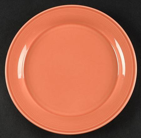 Solid Color Dark Peach Salad Plate