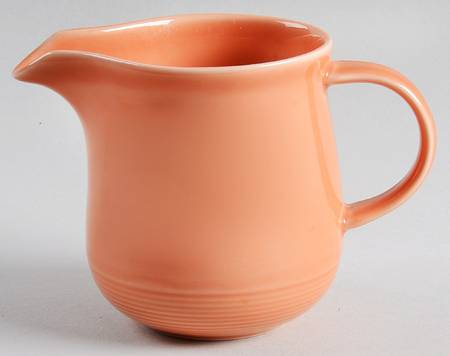 Solid Color Dark Peach Creamer