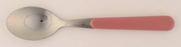 Solid Color Dark Rose Teaspoon