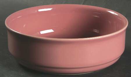 Solid Color Dark Rose Coupe Cereal Bowl