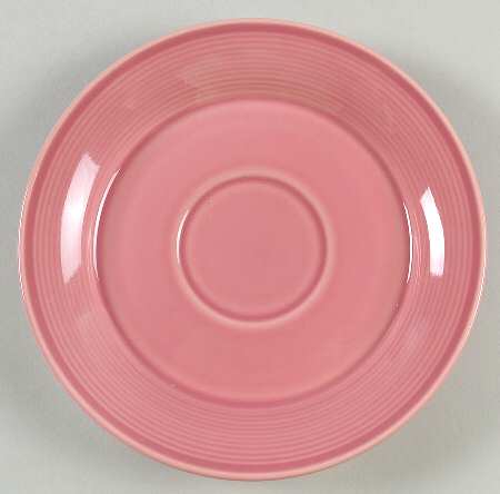 Solid Color Dark Rose Saucer