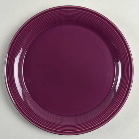 Solid Color Eggplant Salad Plate