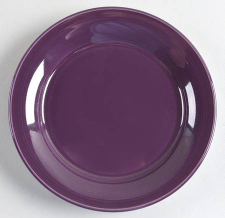 Solid Color Eggplant Bread & Butter Plate