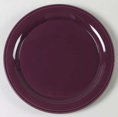 Solid Color Eggplant 12" Chop Plate (Round Platter)