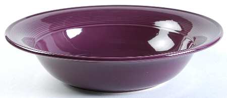 Solid Color Eggplant 9" Round Vegetable Bowl