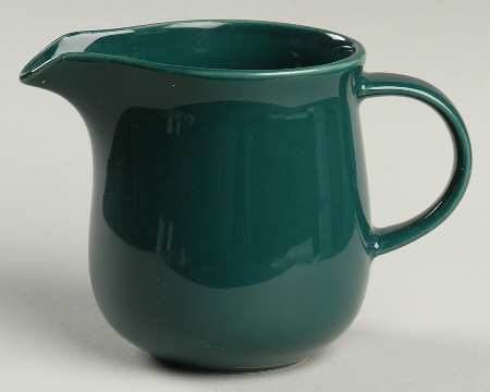 Solid Color Evergreen Creamer