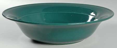 Solid Color Evergreen 11" Large Salad Serving Bowl