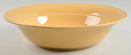 Solid Color Honey 11" Large Salad Serving Bowl