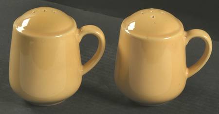 Solid Color Honey Stove Top Salt & Pepper Set