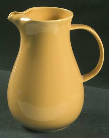 Solid Color Honey 64 Oz Pitcher