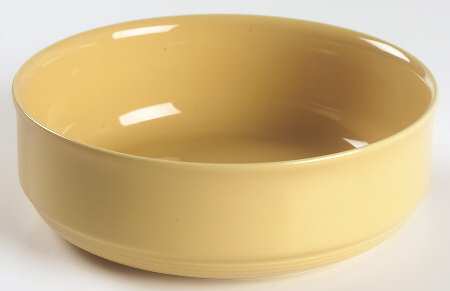 Solid Color Honey Coupe Cereal Bowl