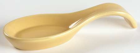 Solid Color Honey Spoon Rest/Holder (Holds 1 Spoon)