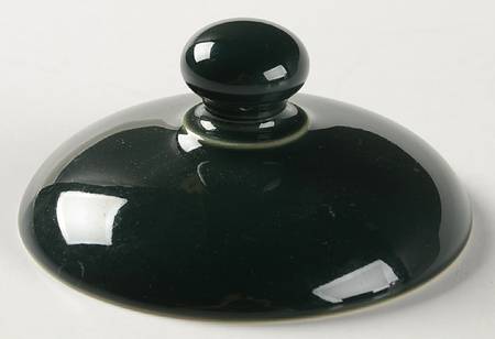 Solid Color Hunter Green Lid for Sugar Bowl