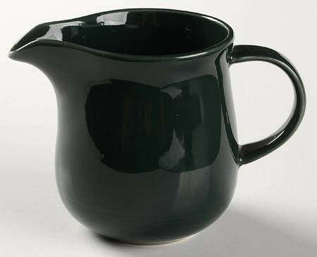 Solid Color Hunter Green Creamer