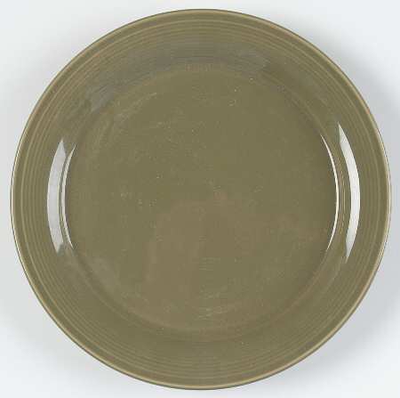 Solid Color Khaki Salad Plate