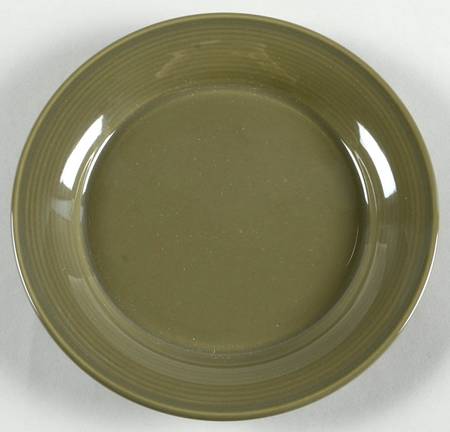 Solid Color Khaki Bread & Butter Plate