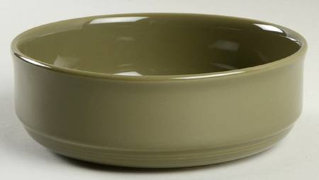 Solid Color Khaki Coupe Cereal Bowl