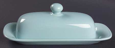 Solid Color Light Aqua 1/4 Lb Covered Butter